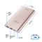 شارژر همراه سامسونگ مدل EB-P1100 microUSB ظرفیت 10000 میلی آمپر ساعت